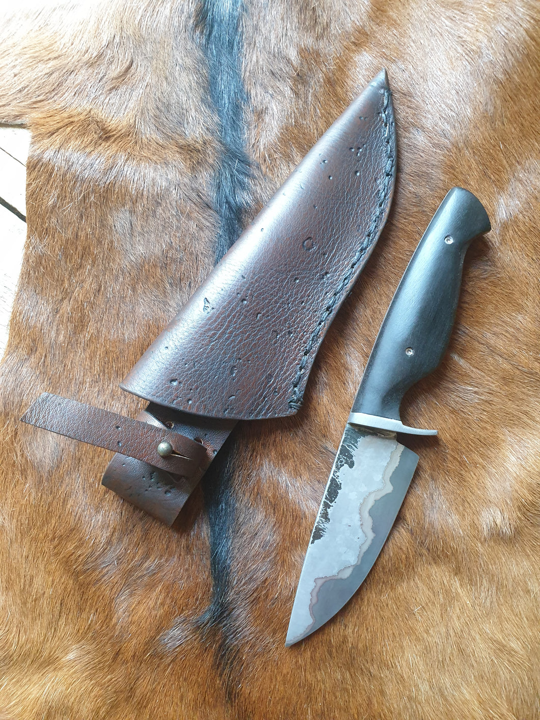Little hunting knife San Mai