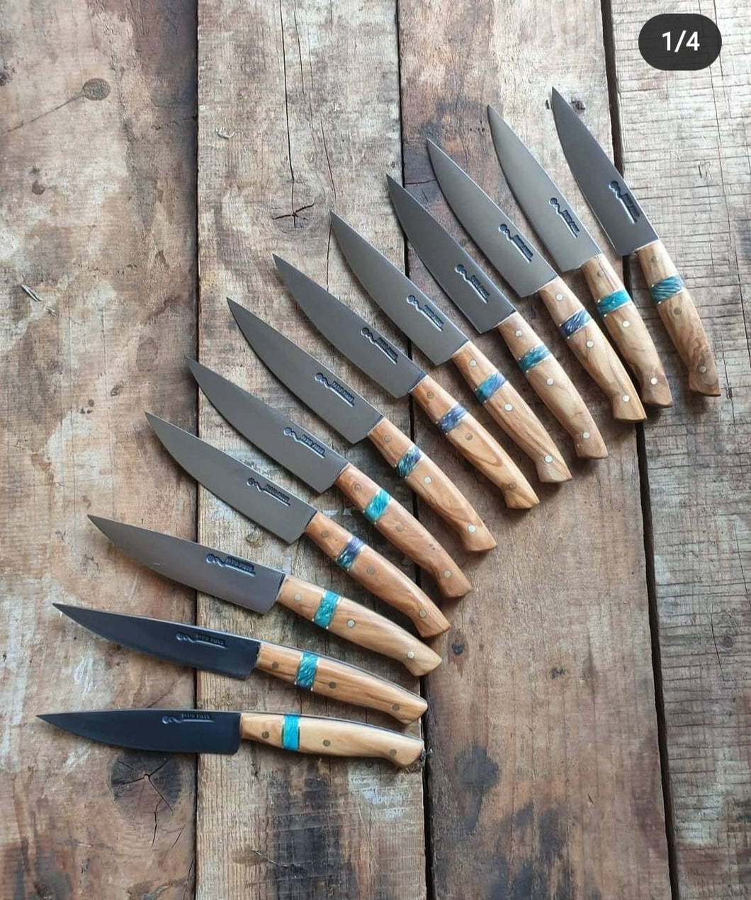 12 steak knives